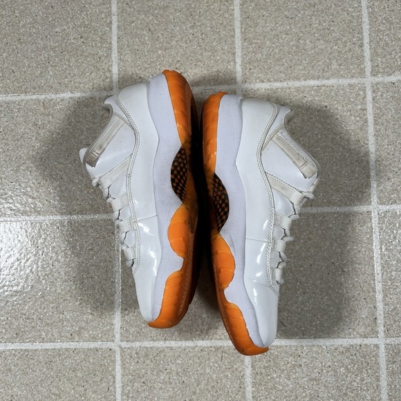 Nike Air Jordan 11 Retro Low Bright Citrus AH7860-139 Size 8 Wmns Size 6.5 Mens